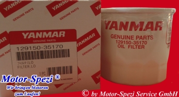 Yanmar Ölfilter passt für 4JH, Modelle, original 129150-35170 ersetzt 129150-35153